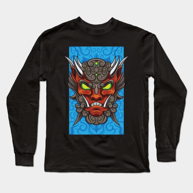 Komainu 3.1 Long Sleeve T-Shirt by Harrisaputra